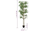 Artificial Bamboo Tree 1216 Leaves 180 Cm Green Artificial Bamboo Tree 1216 Leaves 180 Cm Green