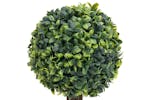 Artificial Boxwood Plants 2 Pcs With Pots Ball Shaped Green 33 Cm Artificial Boxwood Plants 2 Pcs With Pots Ball Shaped Green 33 Cm
