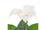 Artificial Calla Lily Plant With Pot 85 Cm White Artificial Calla Lily Plant With Pot 85 Cm White