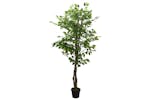 Artificial Ficus Tree 1260 Leaves 200 Cm Green Artificial Ficus Tree 1260 Leaves 200 Cm Green