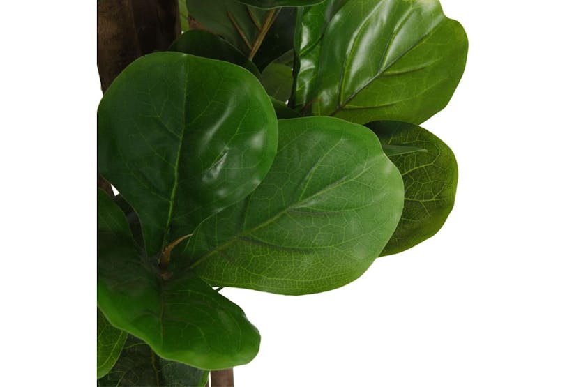 Artificial Fiddle Leaf Fig Tree 180 Leaves 150 Cm Green Artificial Fiddle Leaf Fig Tree 180 Leaves 150 Cm Green