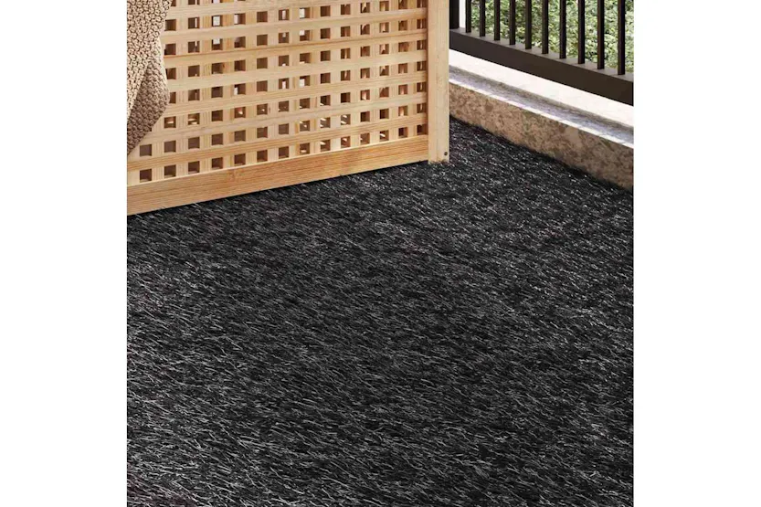 Artificial Grass Black 15 X 1 M Polypropylene Artificial Grass Black 15 X 1 M Polypropylene