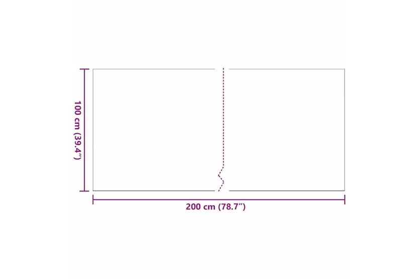 Artificial Grass Black 2 X 1 M Polypropylene Artificial Grass Black 2 X 1 M Polypropylene