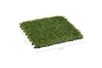 Artificial Grass Tiles 22 Pcs Green 30x30 Cm Artificial Grass Tiles 22 Pcs Green 30x30 Cm