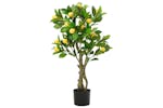Artificial Lemon Tree 234 Leaves 90 Cm Green Artificial Lemon Tree 234 Leaves 90 Cm Green