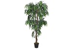 Artificial Mango Tree 600 Leaves 150 Cm Green Artificial Mango Tree 600 Leaves 150 Cm Green