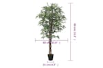 Artificial Maple Tree 224 Leaves 80 Cm Green Artificial Maple Tree 224 Leaves 80 Cm Green