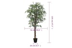 Artificial Maple Tree 336 Leaves 120 Cm Green Artificial Maple Tree 336 Leaves 120 Cm Green