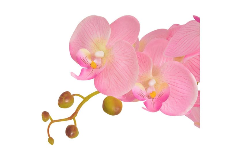 Artificial Orchid Plant With Pot 65 Cm Pink Artificial Orchid Plant With Pot 65 Cm Pink
