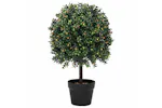 Artificial Tree Green 35 X 35 X 50 Cm Plastic Artificial Tree Green 35 X 35 X 50 Cm Plastic