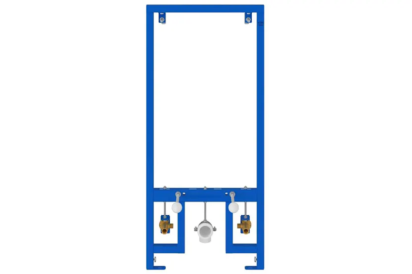 Bathroom Wall Support Manual Blue 50 X 175 X 136 Cm Steel Bathroom Wall Support Manual Blue 50 X 175 X 136 Cm Steel