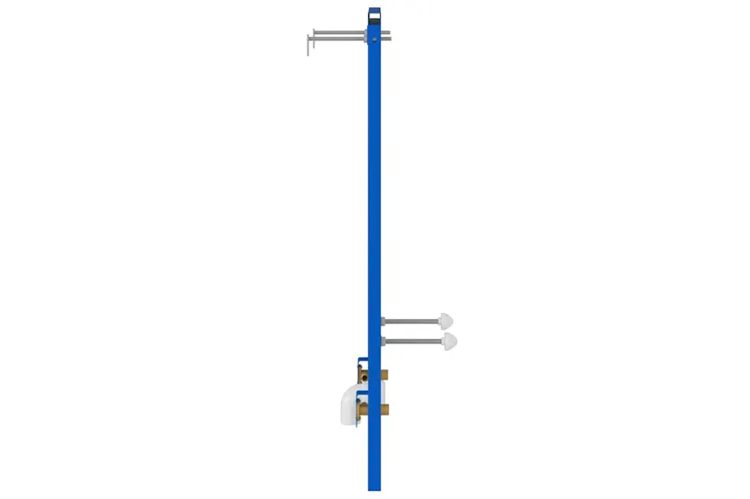 Bathroom Wall Support Manual Blue 50 X 175 X 136 Cm Steel Bathroom Wall Support Manual Blue 50 X 175 X 136 Cm Steel