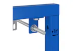 Bathroom Wall Support Manual Blue 50 X 175 X 136 Cm Steel Bathroom Wall Support Manual Blue 50 X 175 X 136 Cm Steel