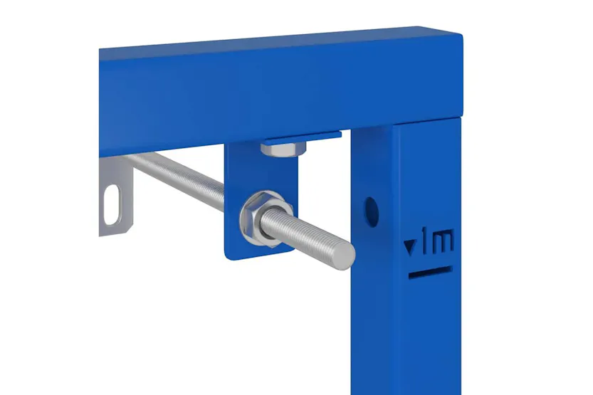 Bathroom Wall Support Manual Blue 50 X 175 X 136 Cm Steel Bathroom Wall Support Manual Blue 50 X 175 X 136 Cm Steel