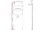 Bathroom Wall Support Manual Blue 50 X 175 X 136 Cm Steel Bathroom Wall Support Manual Blue 50 X 175 X 136 Cm Steel