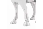 Bull Sculpture Silver 20 X 17 X 23 Cm Aluminium Bull Sculpture Silver 20 X 17 X 23 Cm Aluminium