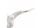 Bull Skull Silver 49 X 10 X 36 Cm Aluminium Bull Skull Silver 49 X 10 X 36 Cm Aluminium