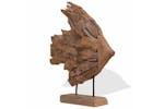 Fish Sculpture Teak 40x12x57 Cm Fish Sculpture Teak 40x12x57 Cm
