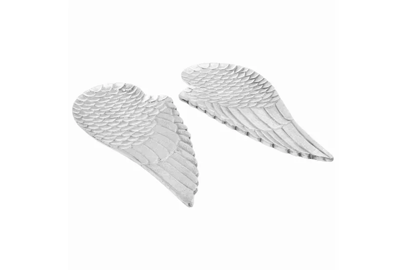 Fruit Basket 2 Pcs Silver 40 X 18 X 4 Cm Aluminium Fruit Basket 2 Pcs Silver 40 X 18 X 4 Cm Aluminium