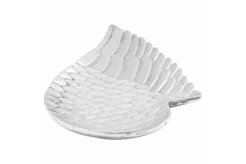 Fruit Basket 2 Pcs Silver 40 X 18 X 4 Cm Aluminium Fruit Basket 2 Pcs Silver 40 X 18 X 4 Cm Aluminium