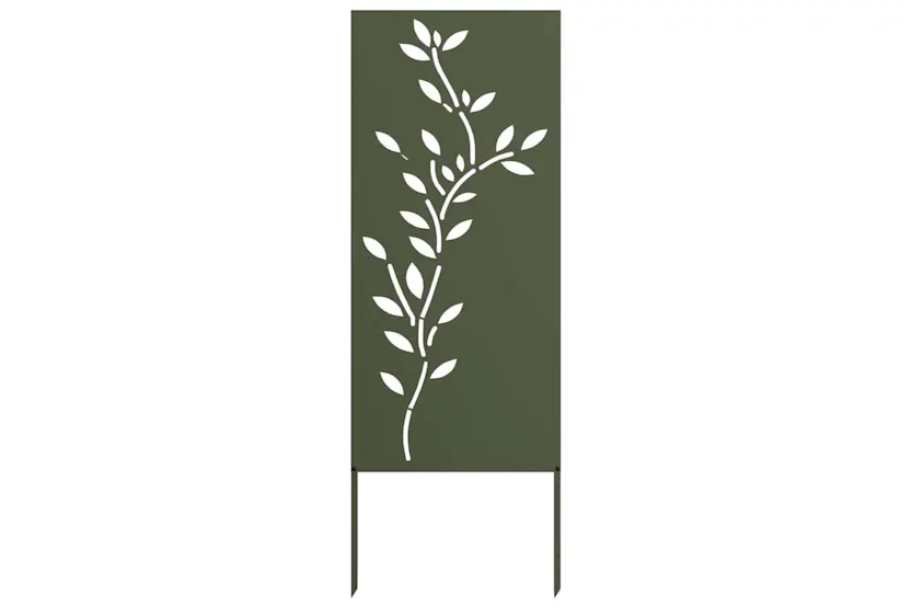 Garden Decorative Panel Olive Green 50 X140cm Garden Decorative Panel Olive Green 50 X140cm