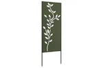 Garden Decorative Panel Olive Green 50 X140cm Garden Decorative Panel Olive Green 50 X140cm