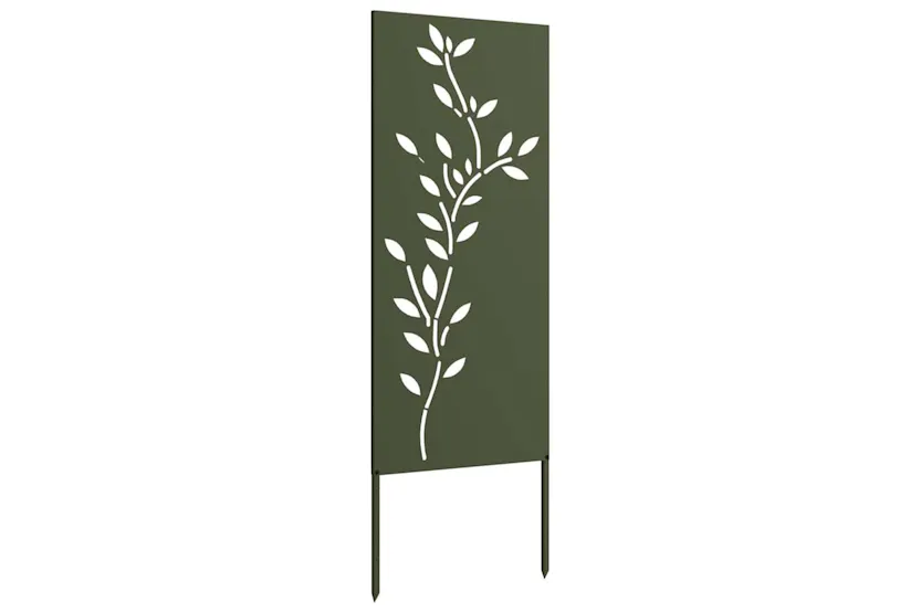 Garden Decorative Panel Olive Green 50 X140cm Garden Decorative Panel Olive Green 50 X140cm