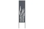 Garden Privacy Screen Anthracite 32 X140cm Cold-rolled Steel Garden Privacy Screen Anthracite 32 X140cm Cold-rolled Steel