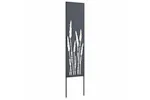 Garden Privacy Screen Anthracite 32 X140cm Cold-rolled Steel Garden Privacy Screen Anthracite 32 X140cm Cold-rolled Steel