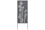 Garden Privacy Screen Anthracite 50 X140cm Cold-rolled Steel Garden Privacy Screen Anthracite 50 X140cm Cold-rolled Steel