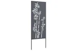 Garden Privacy Screen Anthracite 50 X140cm Cold-rolled Steel Garden Privacy Screen Anthracite 50 X140cm Cold-rolled Steel