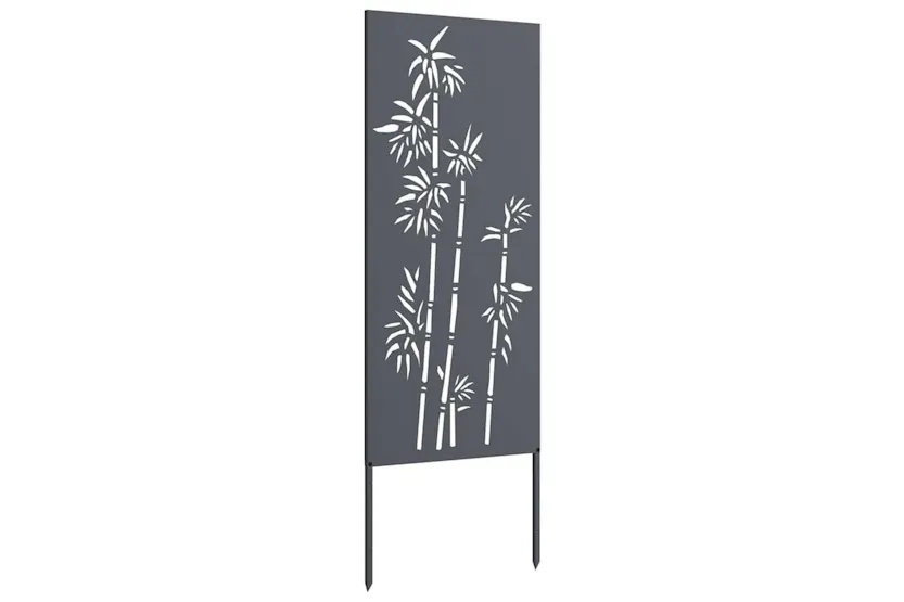 Garden Privacy Screen Anthracite 50 X140cm Cold-rolled Steel Garden Privacy Screen Anthracite 50 X140cm Cold-rolled Steel