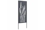 Garden Privacy Screen Anthracite 50 X140cm Cold-rolled Steel Garden Privacy Screen Anthracite 50 X140cm Cold-rolled Steel