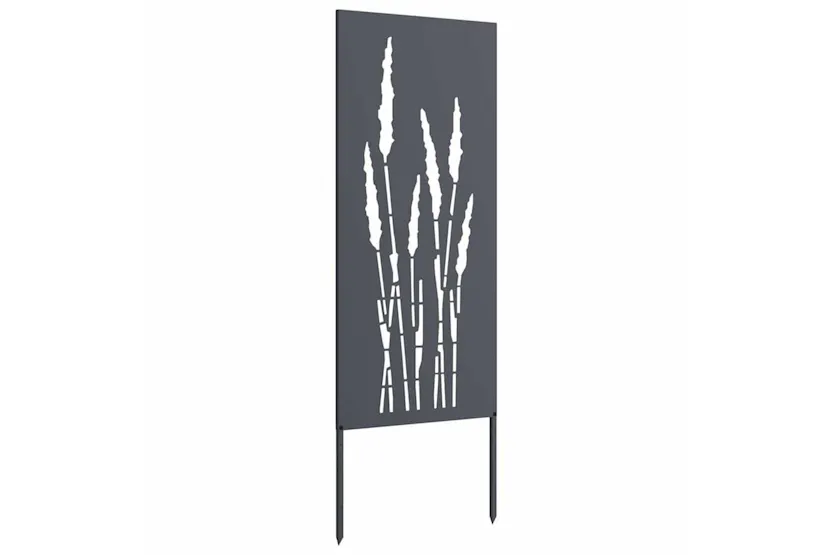 Garden Privacy Screen Anthracite 50 X140cm Cold-rolled Steel Garden Privacy Screen Anthracite 50 X140cm Cold-rolled Steel