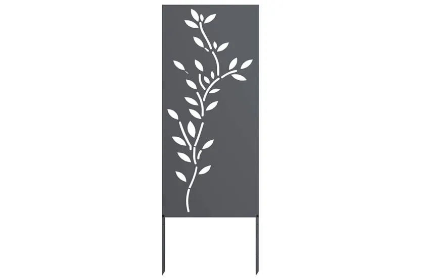 Garden Privacy Screen Anthracite 50 X140cm Cold-rolled Steel Garden Privacy Screen Anthracite 50 X140cm Cold-rolled Steel