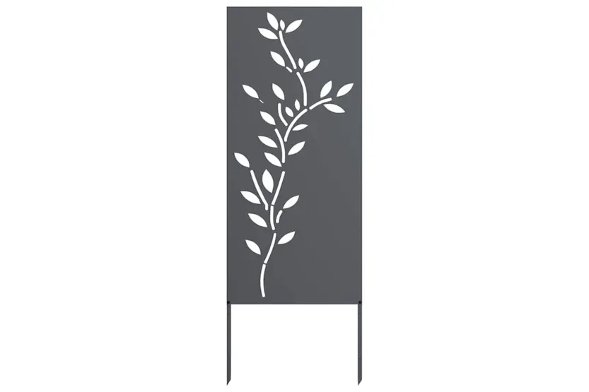 Garden Privacy Screen Anthracite 50 X140cm Cold-rolled Steel Garden Privacy Screen Anthracite 50 X140cm Cold-rolled Steel