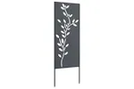 Garden Privacy Screen Anthracite 50 X140cm Cold-rolled Steel Garden Privacy Screen Anthracite 50 X140cm Cold-rolled Steel