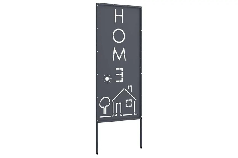 Garden Privacy Screen Anthracite 50 X140cm Cold-rolled Steel Garden Privacy Screen Anthracite 50 X140cm Cold-rolled Steel