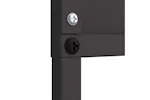 Garden Privacy Screen Black 32 X140cm Cold-rolled Steel Garden Privacy Screen Black 32 X140cm Cold-rolled Steel