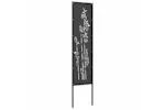 Garden Privacy Screen Black 32 X140cm Cold-rolled Steel Garden Privacy Screen Black 32 X140cm Cold-rolled Steel