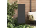Garden Privacy Screen Black 50 X140cm Cold-rolled Steel Garden Privacy Screen Black 50 X140cm Cold-rolled Steel