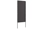 Garden Privacy Screen Black 50 X140cm Cold-rolled Steel Garden Privacy Screen Black 50 X140cm Cold-rolled Steel