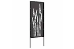 Garden Privacy Screen Black 50 X140cm Cold-rolled Steel Garden Privacy Screen Black 50 X140cm Cold-rolled Steel