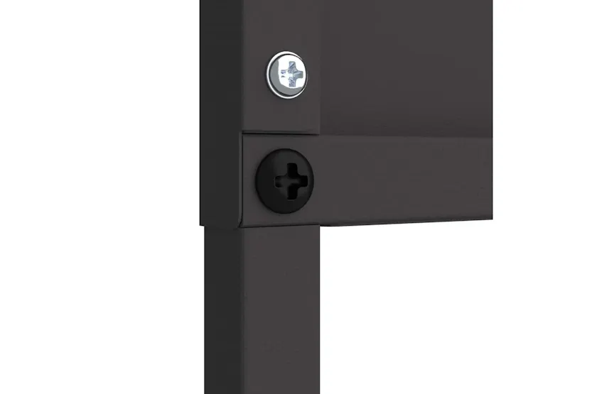 Garden Privacy Screen Black 50 X140cm Cold-rolled Steel Garden Privacy Screen Black 50 X140cm Cold-rolled Steel