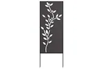 Garden Privacy Screen Black 50 X140cm Cold-rolled Steel Garden Privacy Screen Black 50 X140cm Cold-rolled Steel
