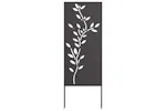 Garden Privacy Screen Black 50 X140cm Cold-rolled Steel Garden Privacy Screen Black 50 X140cm Cold-rolled Steel