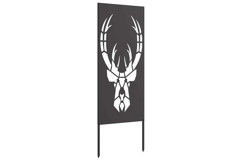 Garden Privacy Screen Black 50 X140cm Cold-rolled Steel Garden Privacy Screen Black 50 X140cm Cold-rolled Steel