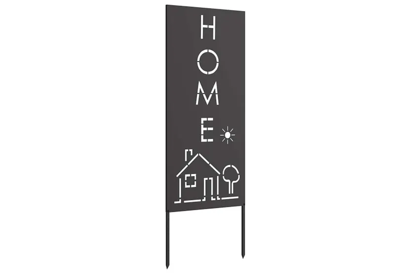 Garden Privacy Screen Black 50 X140cm Cold-rolled Steel Garden Privacy Screen Black 50 X140cm Cold-rolled Steel