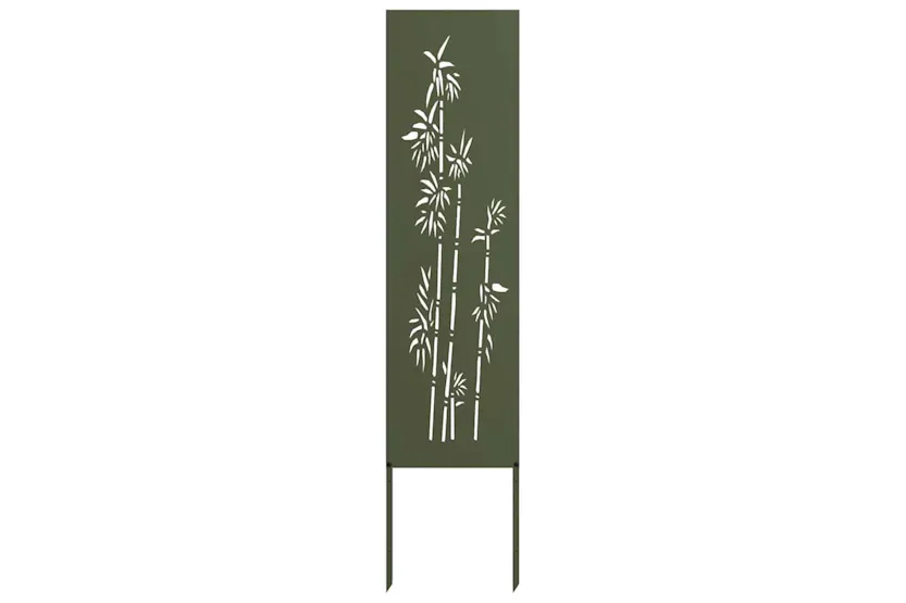 Garden Privacy Screen Olive Green 32 X140cm Cold-rolled Steel Garden Privacy Screen Olive Green 32 X140cm Cold-rolled Steel