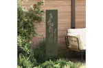 Garden Privacy Screen Olive Green 32 X140cm Cold-rolled Steel Garden Privacy Screen Olive Green 32 X140cm Cold-rolled Steel